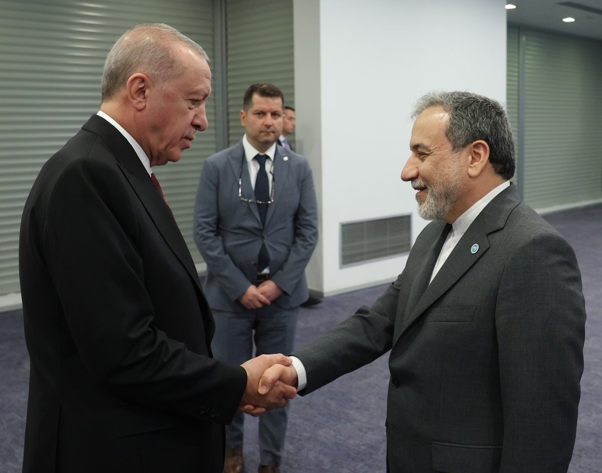 Erdoğan ve İran Dışişleri Bakanı Görüşmesi