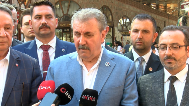 Mustafa Destici Esnaf Ziyareti
