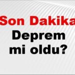son dakika deprem mi oldu az once deprem nerede oldu istanbul ankara izmir ve il il afad son depremler 04 eylul 2025 gdVWkssy