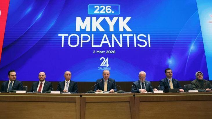 AK Parti MKYK Toplantısı sona erdi